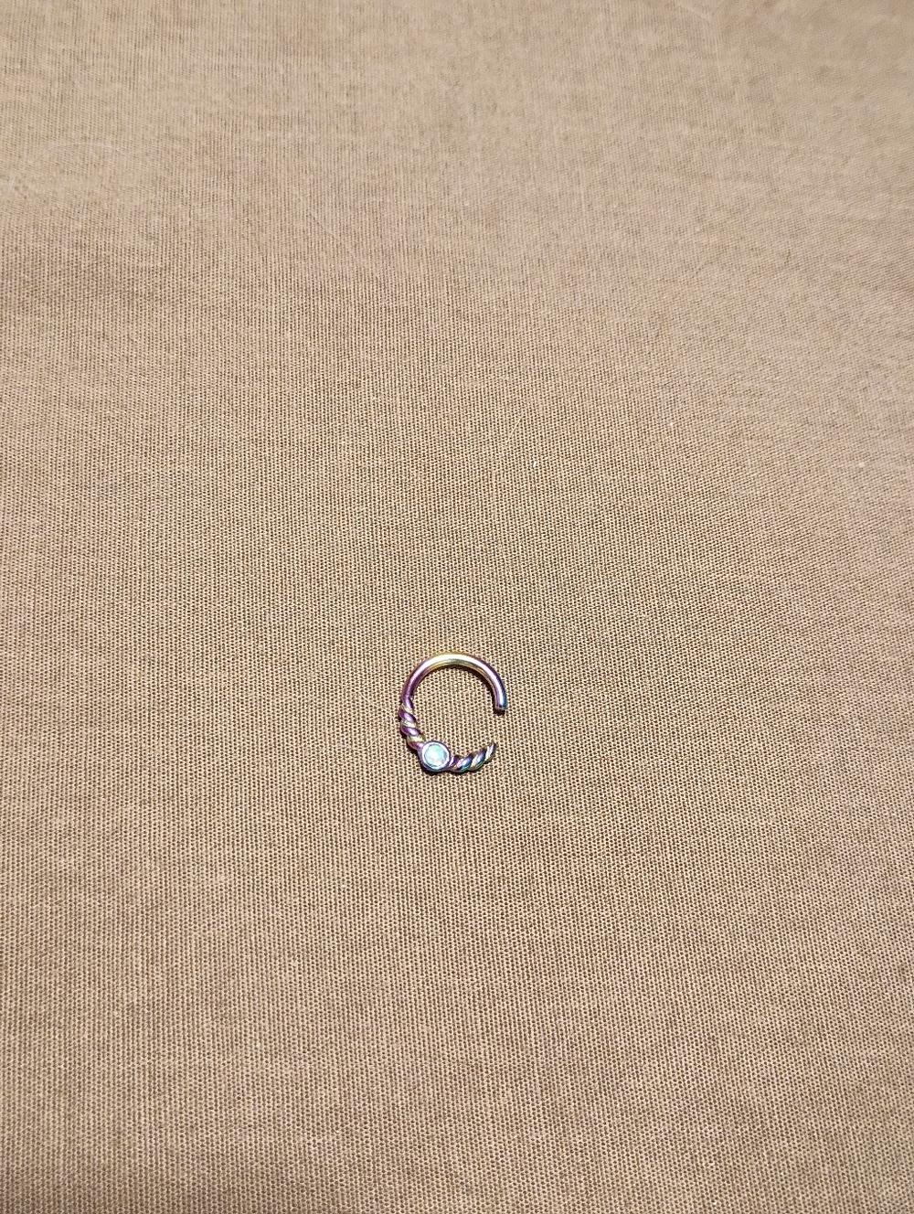 🎉✨ 2 For 10✨🎉 Delicate Opalite Seamless Nose Ring